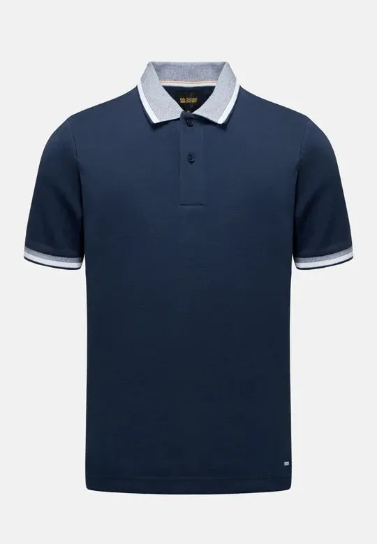 6th Sense Cloud Polo Shirt - Navy