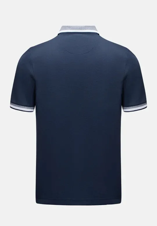 6th Sense Cloud Polo Shirt - Navy