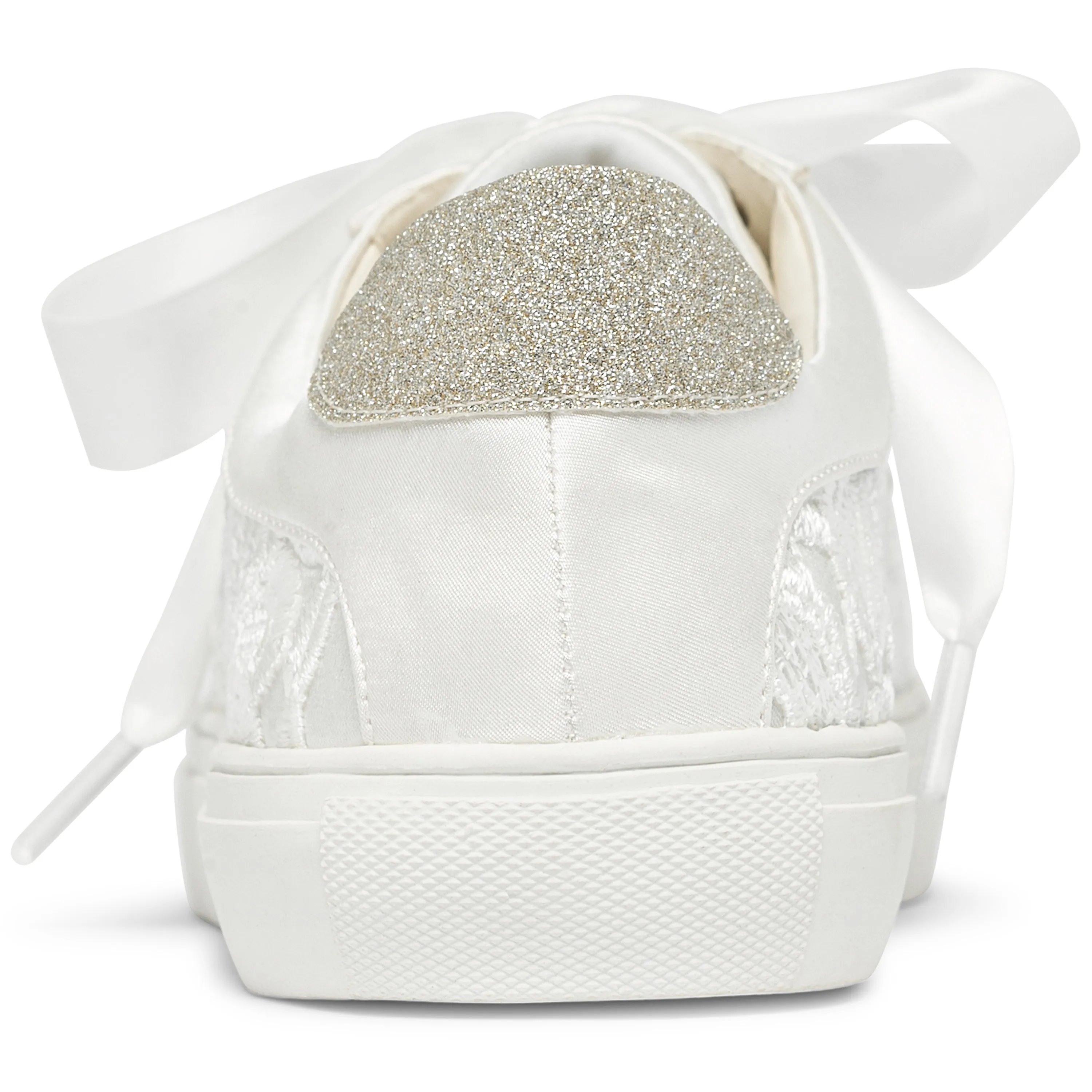 8833 Wedding Shoes Bridal Sneakers Flats Bride Tennis Shoes Lace Sneakers