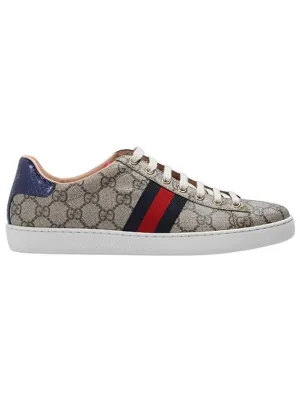 Ace GG Low Top Sneakers Ebony Beige