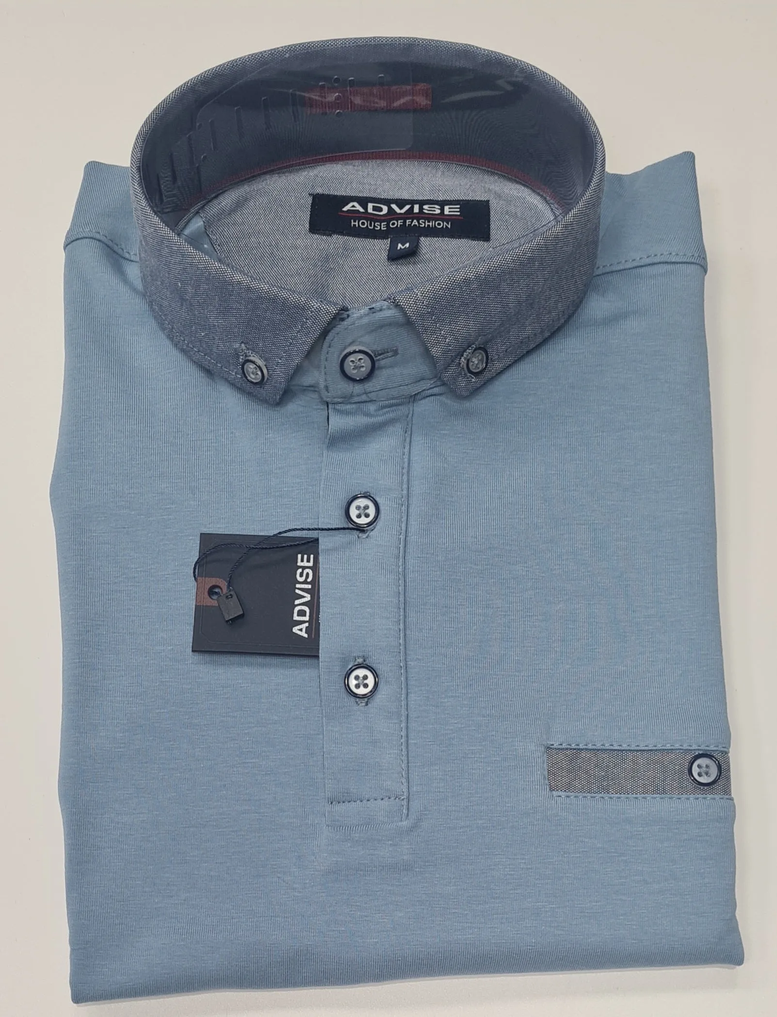 Advise Short Sleeve Polo Shirt 212 - Slate