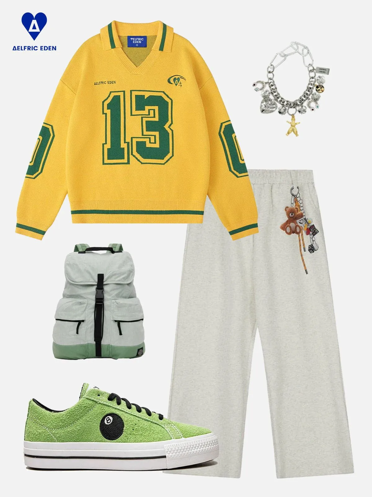 Aelfric Eden Doll Print Sweatpants