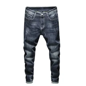 Angelo Ricci™ Designer Slim Fit Elastic Autumn Jeans
