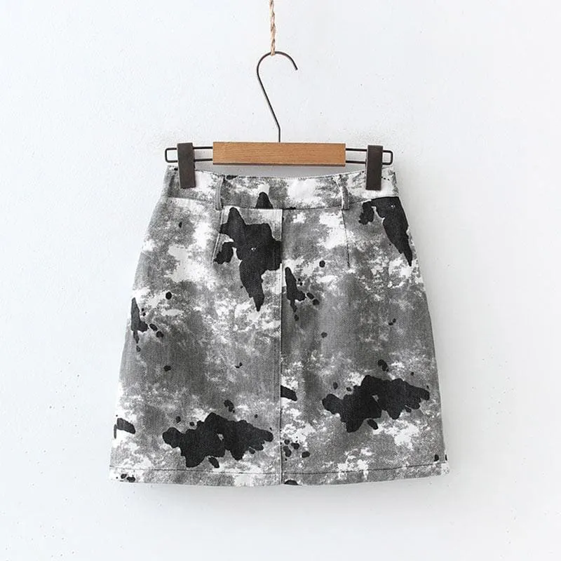 Animal Print High Waist Harajuku Skirt SS1253
