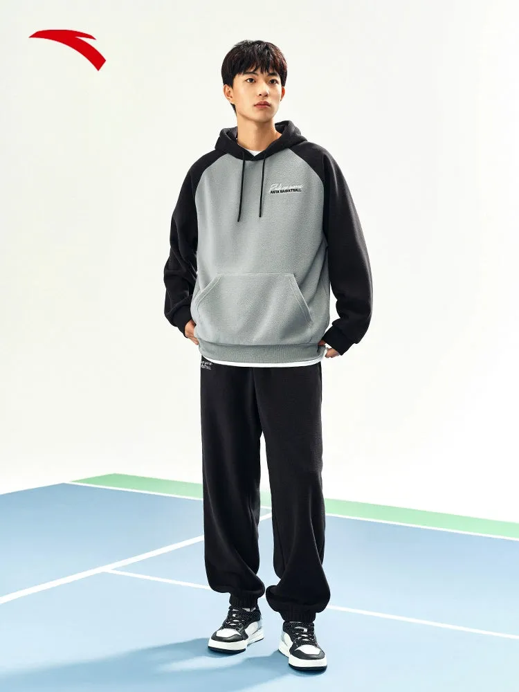 ANTA Fleece-Lined Minimalist Hoodie – Winter’s Ultimate Sportswear Flex