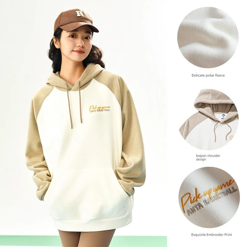 ANTA Fleece-Lined Minimalist Hoodie – Winter’s Ultimate Sportswear Flex