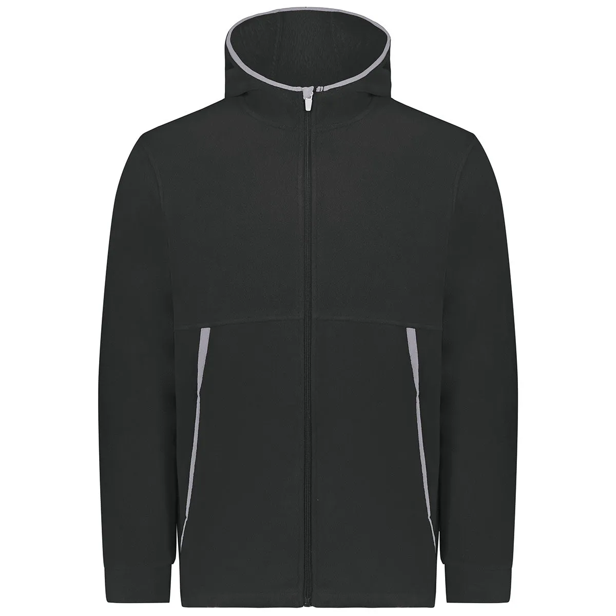Augusta Sportswear Men's Black Chill Fleece 2.0 Full Zip Hoodie