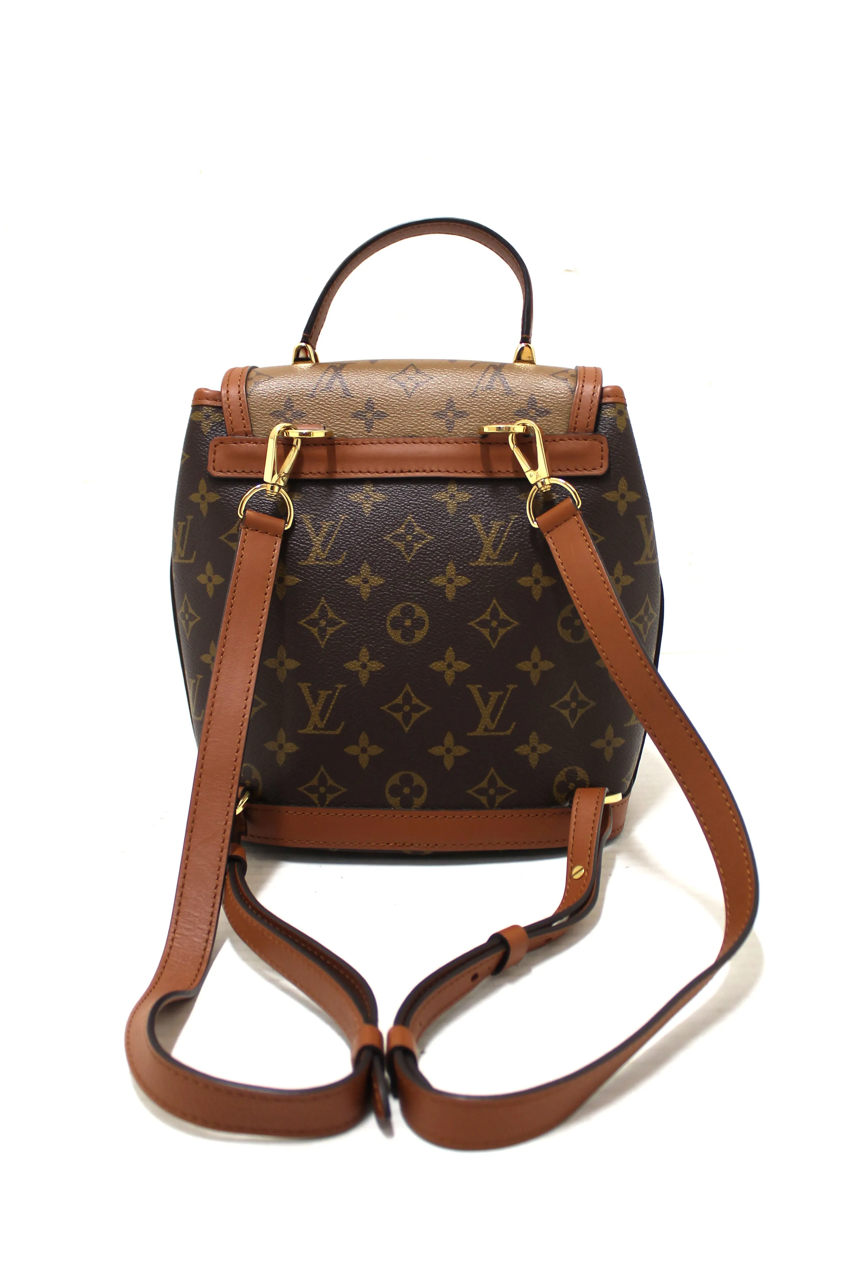 Authentic Louis Vuitton Reverse Monogram Dauphine Backpack PM