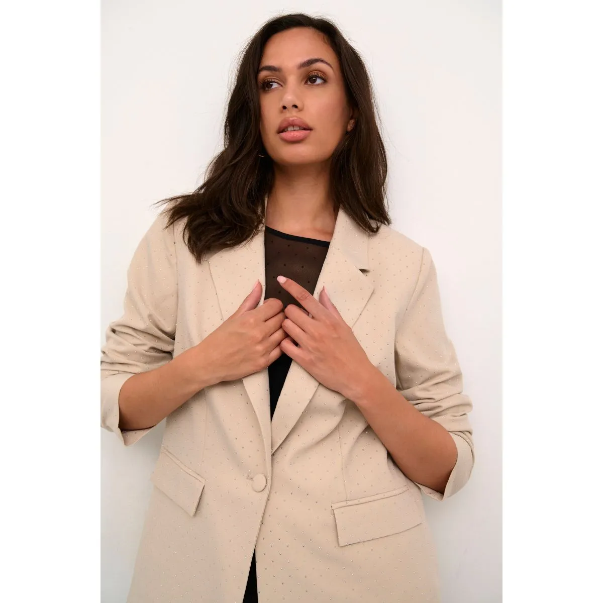 Bettany Blazer Feather Gray