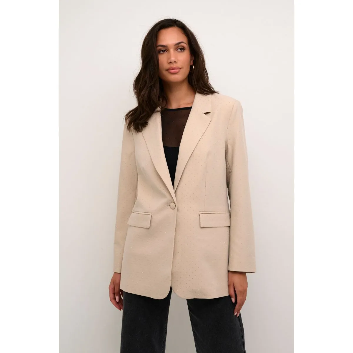 Bettany Blazer Feather Gray