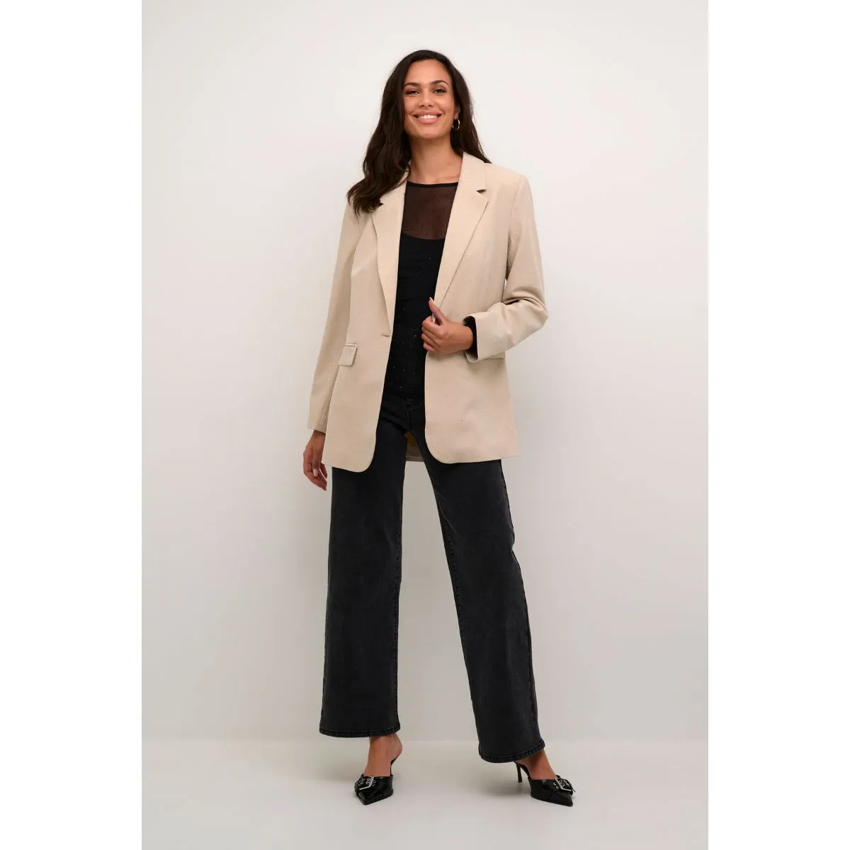 Bettany Blazer Feather Gray
