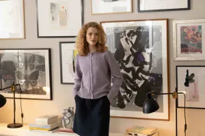 Blue Sportswear - Cara Wool Cardigan Thistle-melange