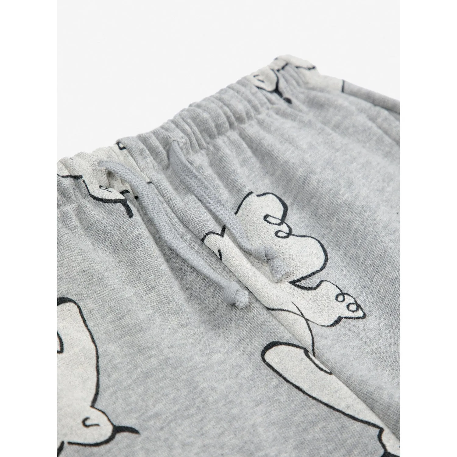 Bobo Choses Light Heather Grey Freedom Bird All Over Sweatpants