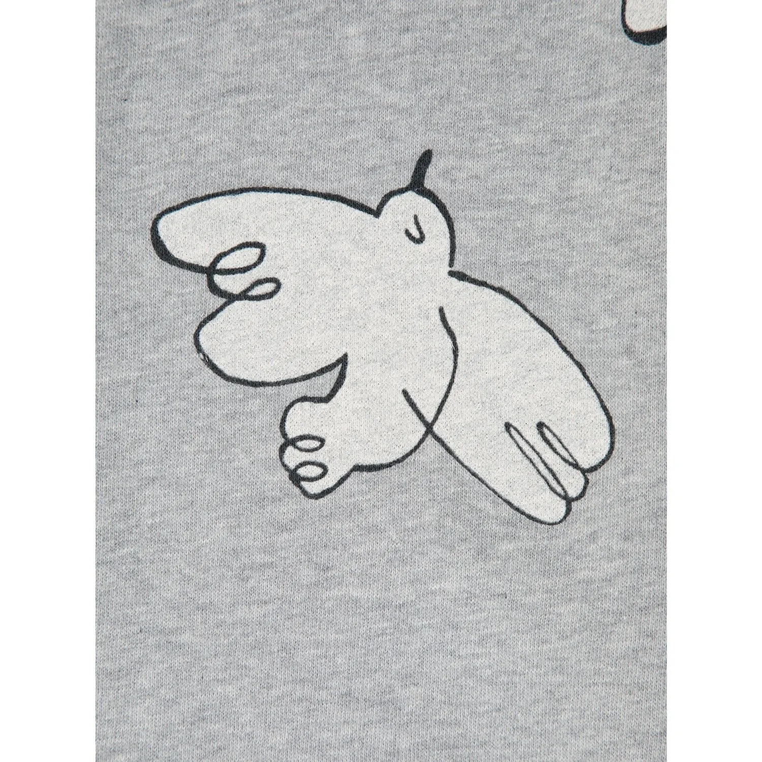 Bobo Choses Light Heather Grey Freedom Bird All Over Sweatpants