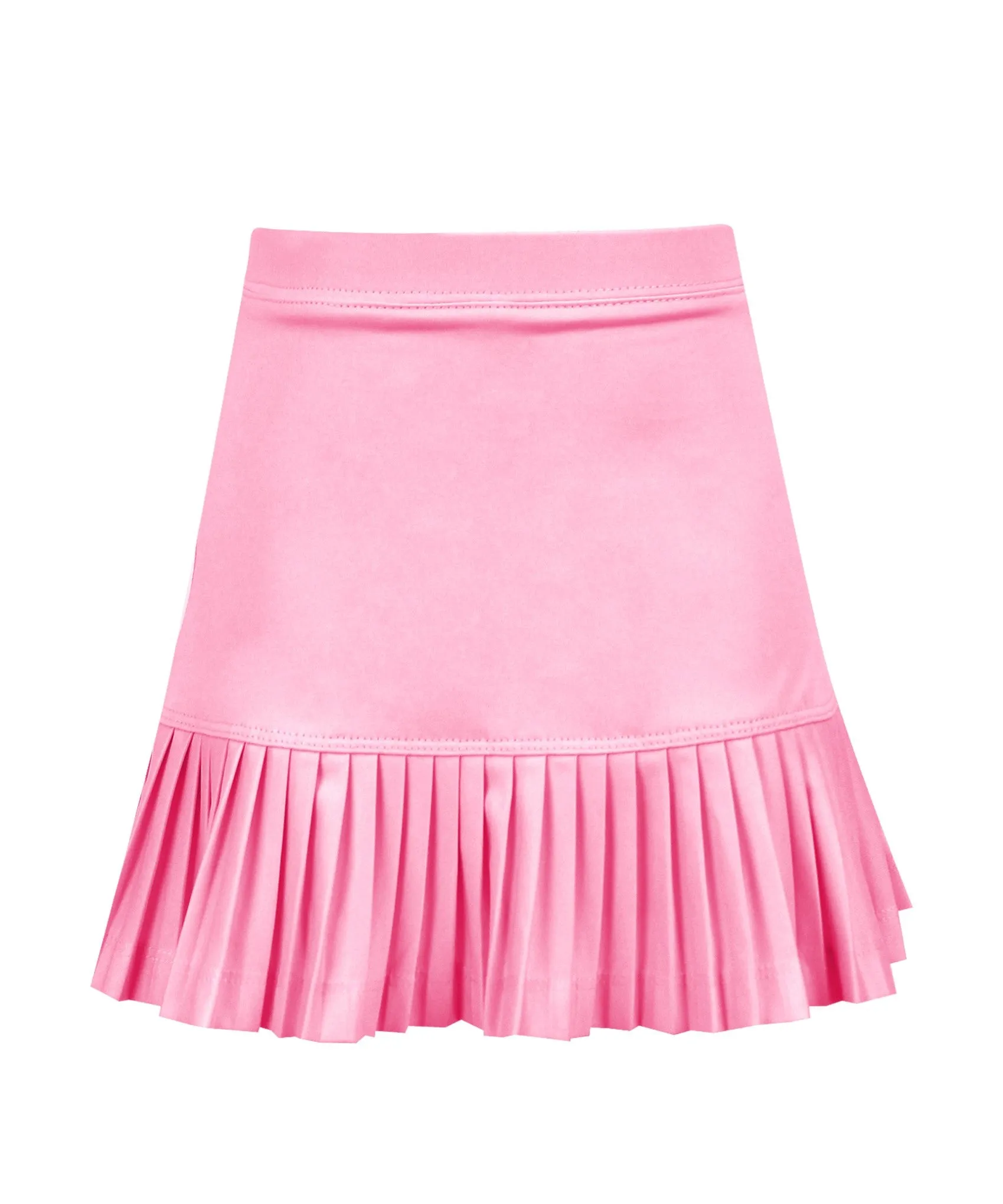 Bubble Gum Mini Pleat Skirt