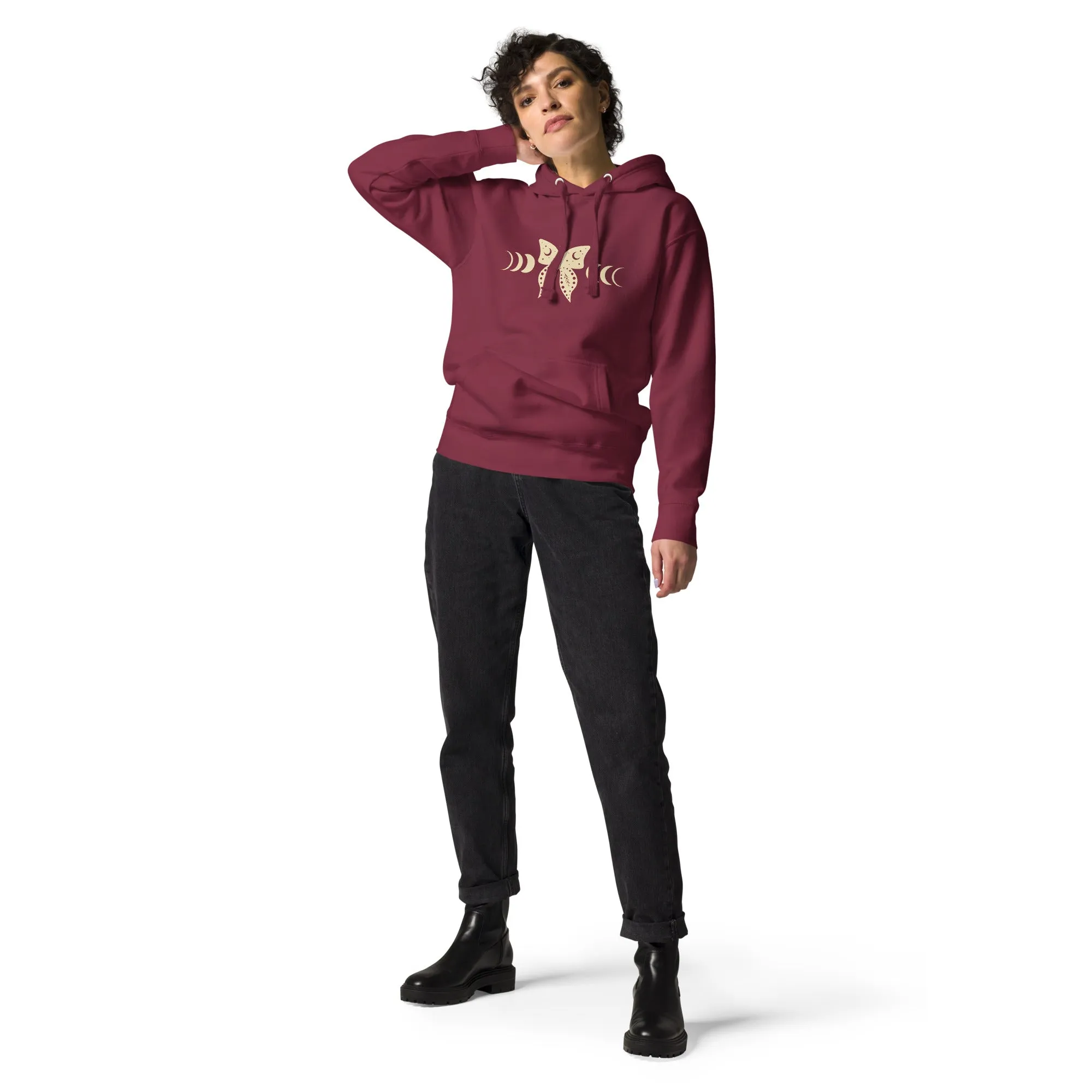 Butterfly Magic Design Unisex Hoodie, lioness-love