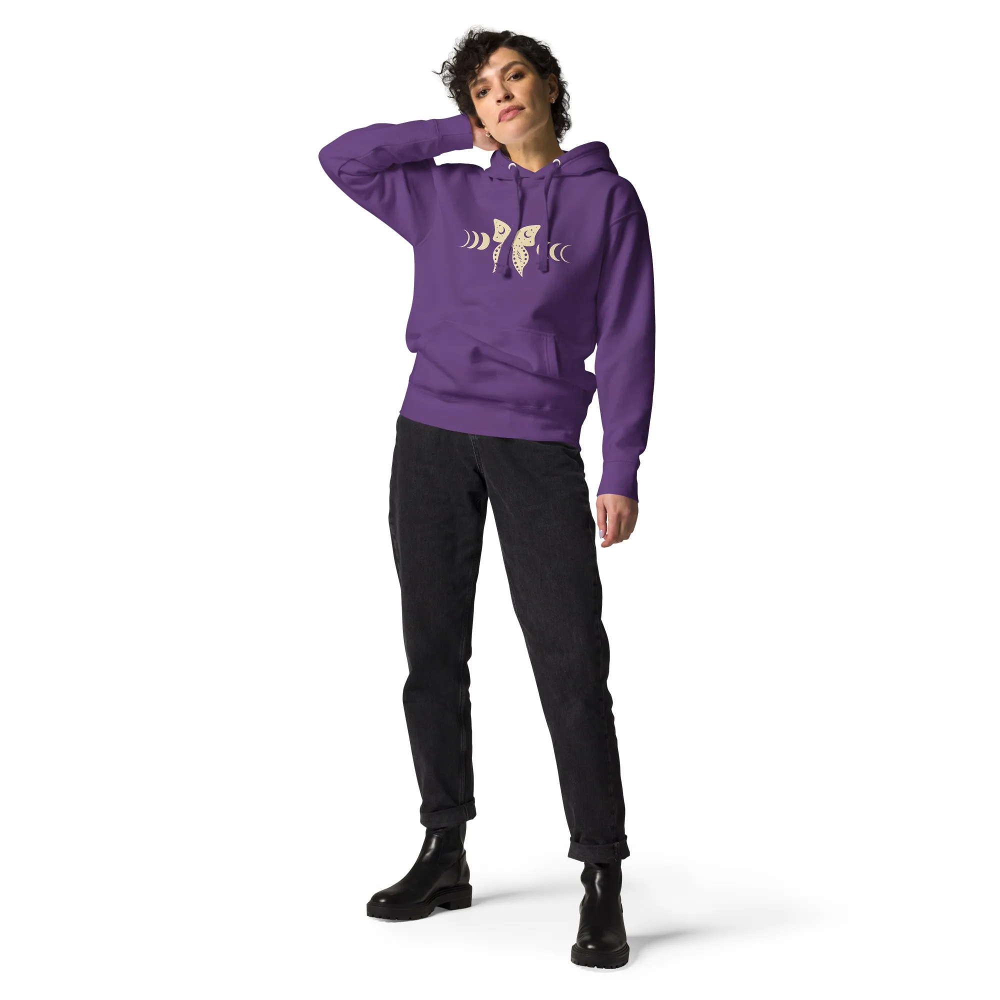 Butterfly Magic Design Unisex Hoodie, lioness-love