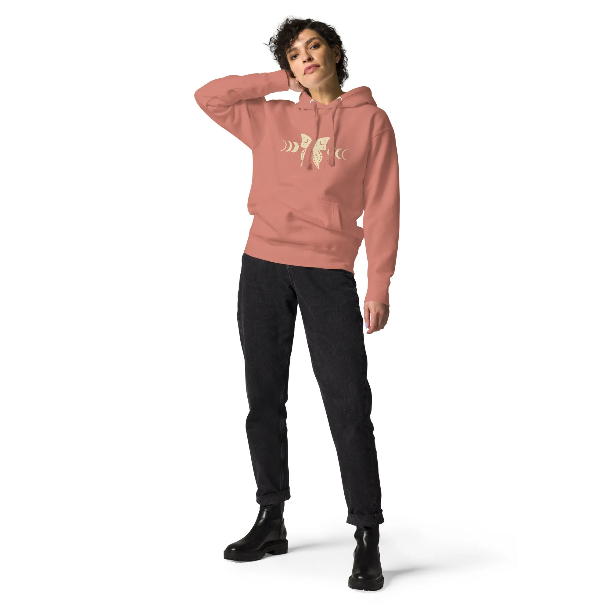 Butterfly Magic Design Unisex Hoodie, lioness-love
