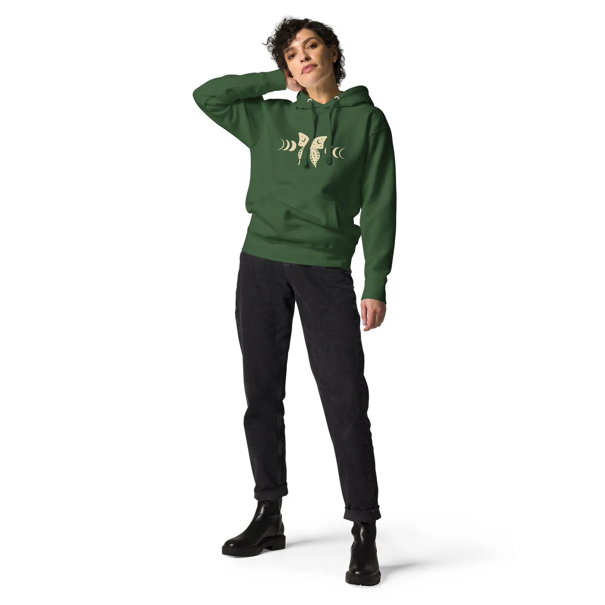 Butterfly Magic Design Unisex Hoodie, lioness-love