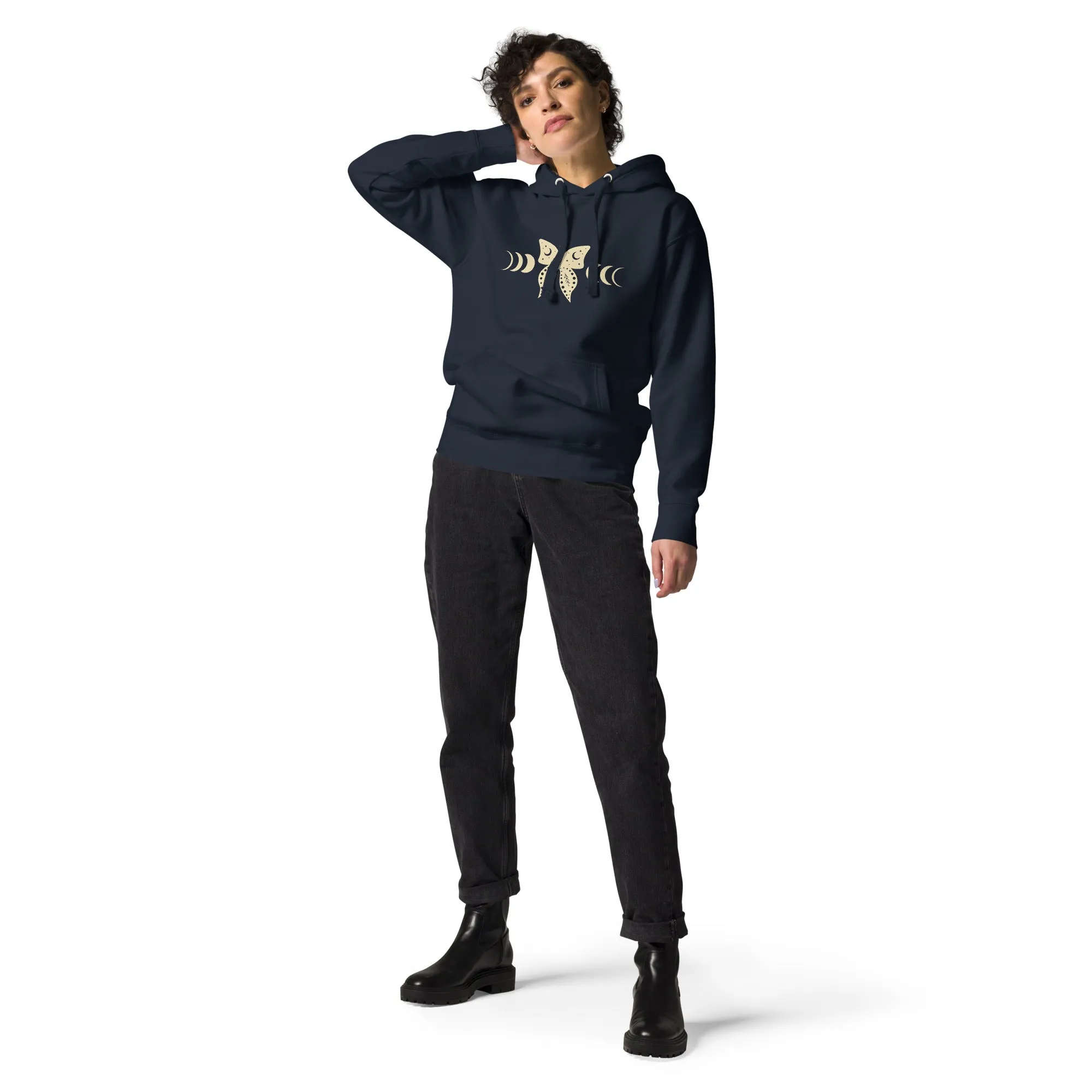Butterfly Magic Design Unisex Hoodie, lioness-love