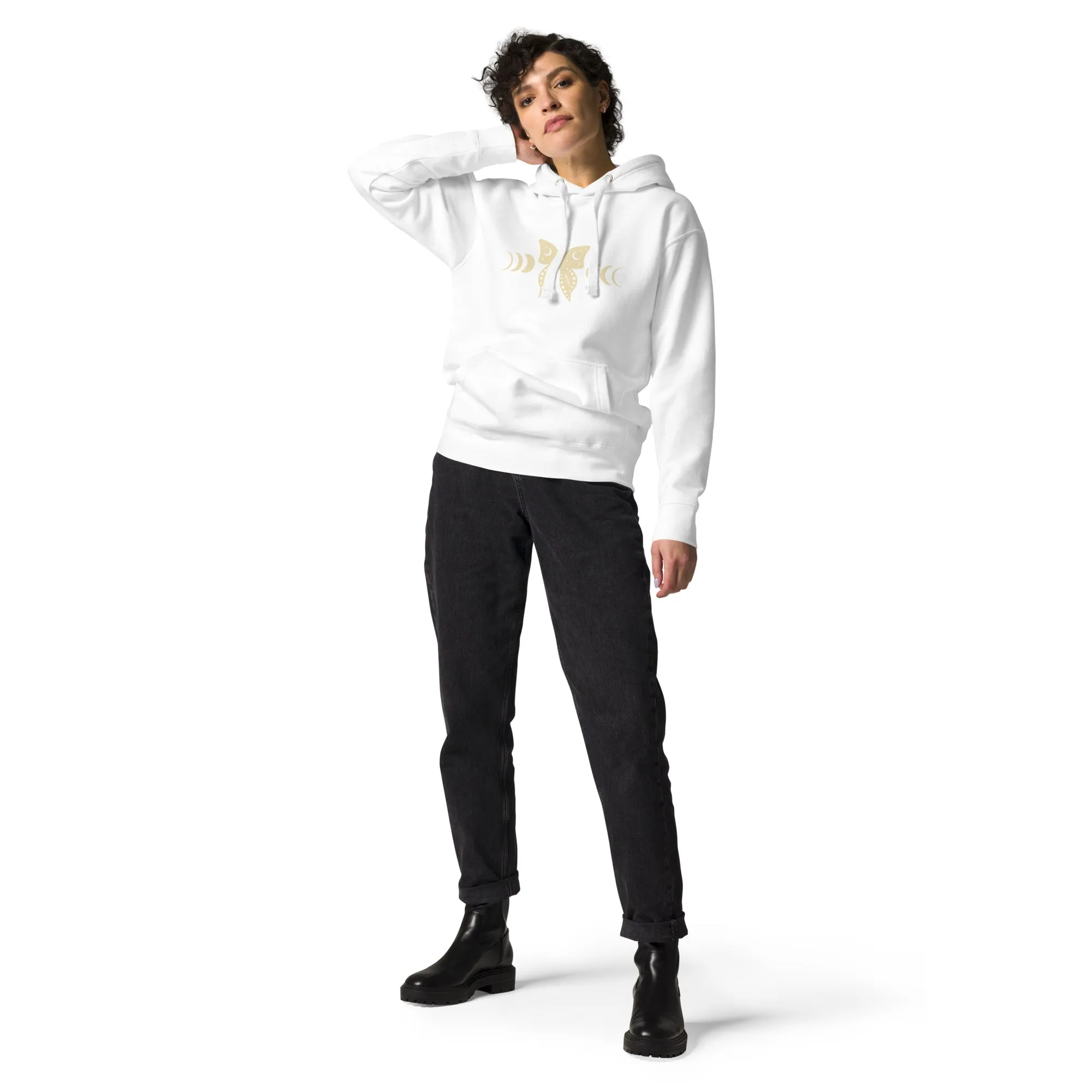 Butterfly Magic Design Unisex Hoodie, lioness-love