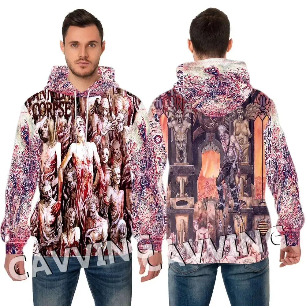 CANNIBAL CORPSE 3D Streetwear Hoodie – Dominate the Scene in Full Metal Fury | Heavy Metal Hooded Pullover Sweatshirt for the Bold & Untamed