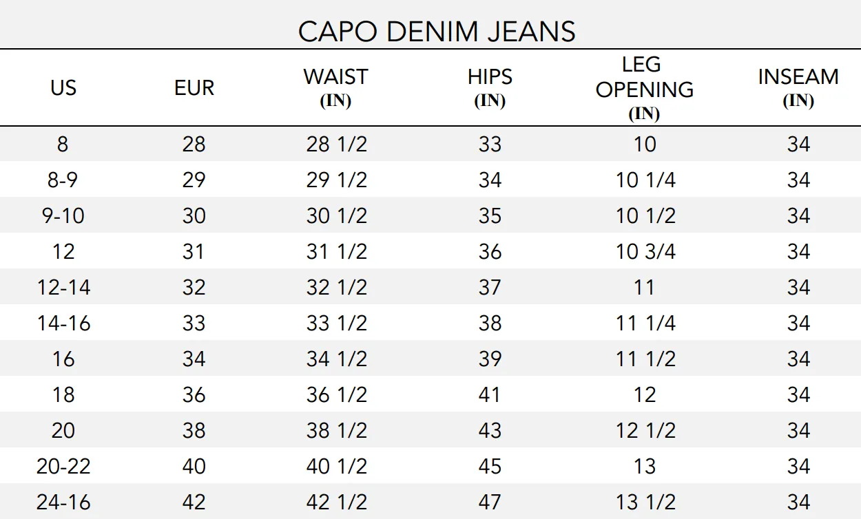 Capo Denim Jeans