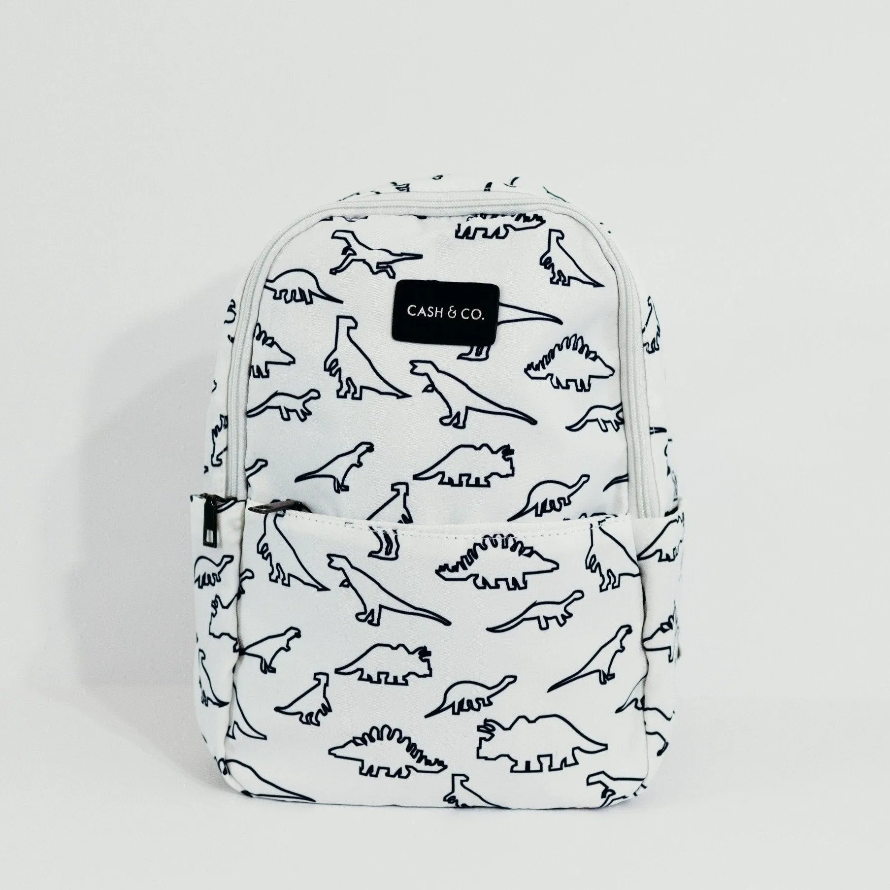 Cash & Co Dino Backpack - White