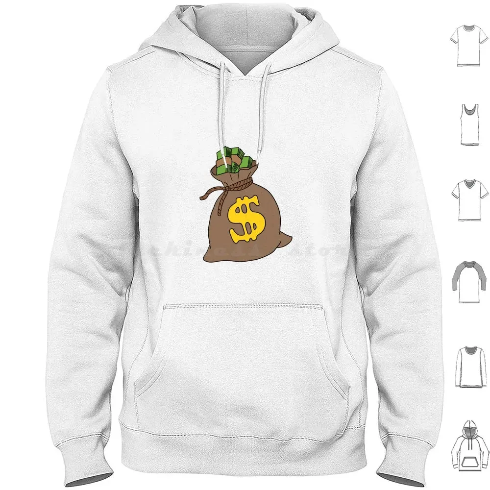 Cash Flow Money Bag Hoodie – Hustle Hard, Stack High! | Rich Mula Dollar Graphic Sweatshirt | Pay Me Payday Streetwear