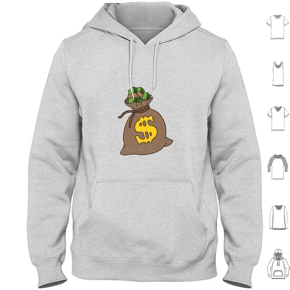 Cash Flow Money Bag Hoodie – Hustle Hard, Stack High! | Rich Mula Dollar Graphic Sweatshirt | Pay Me Payday Streetwear