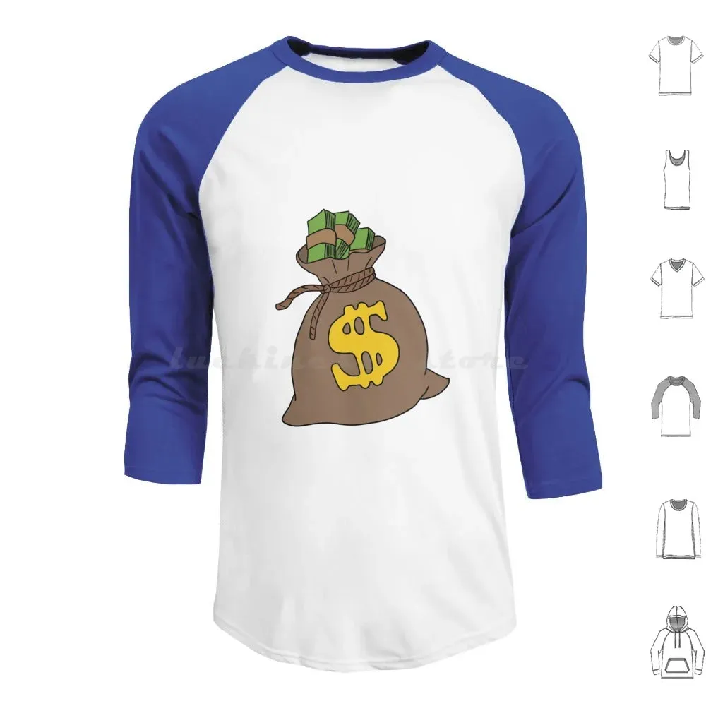 Cash Flow Money Bag Hoodie – Hustle Hard, Stack High! | Rich Mula Dollar Graphic Sweatshirt | Pay Me Payday Streetwear