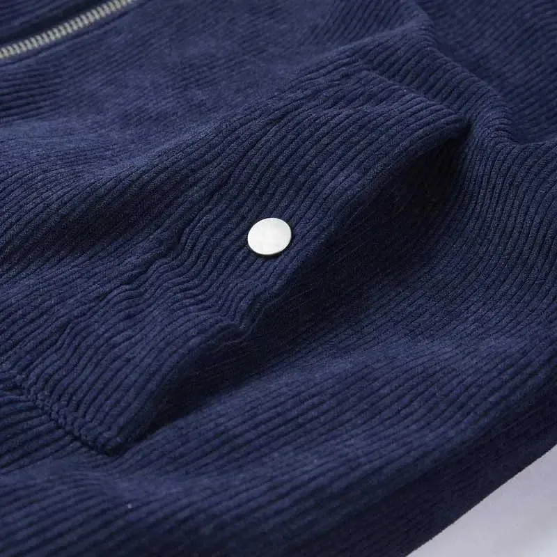 Corduroy Bomber Jacket - Cross & Crown