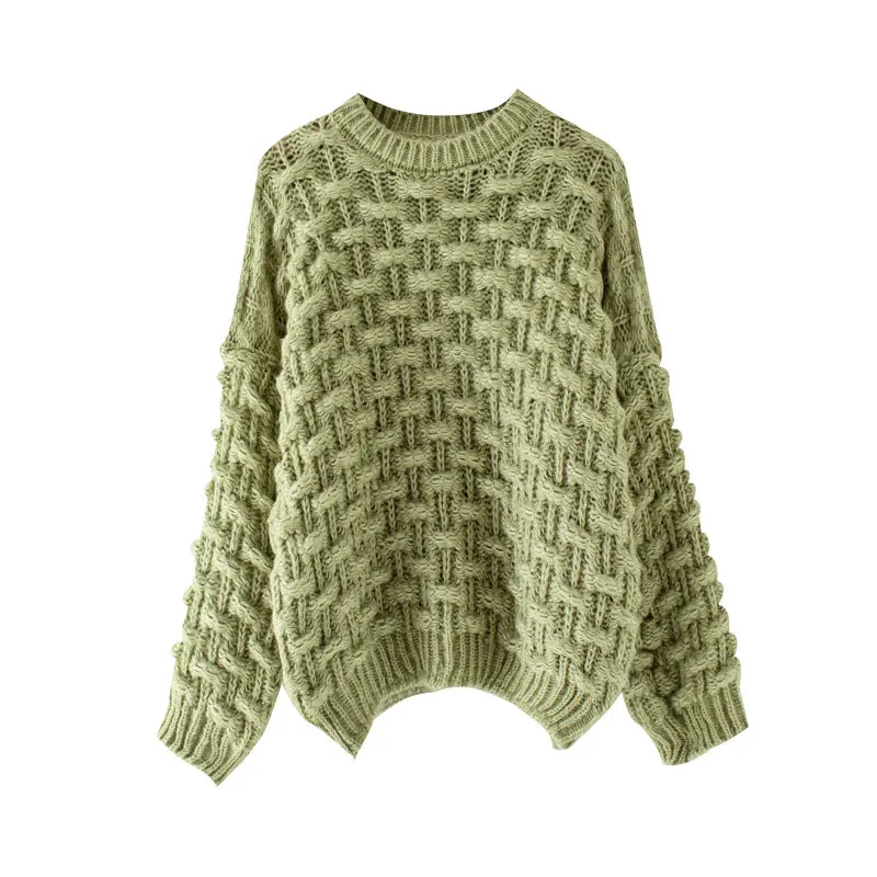 Crew Neck Pullover Sweater