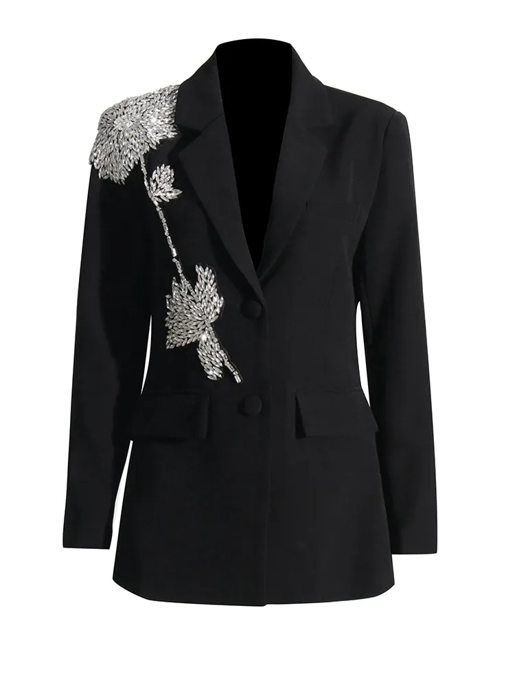 Diamonds Chic Style Blazer
