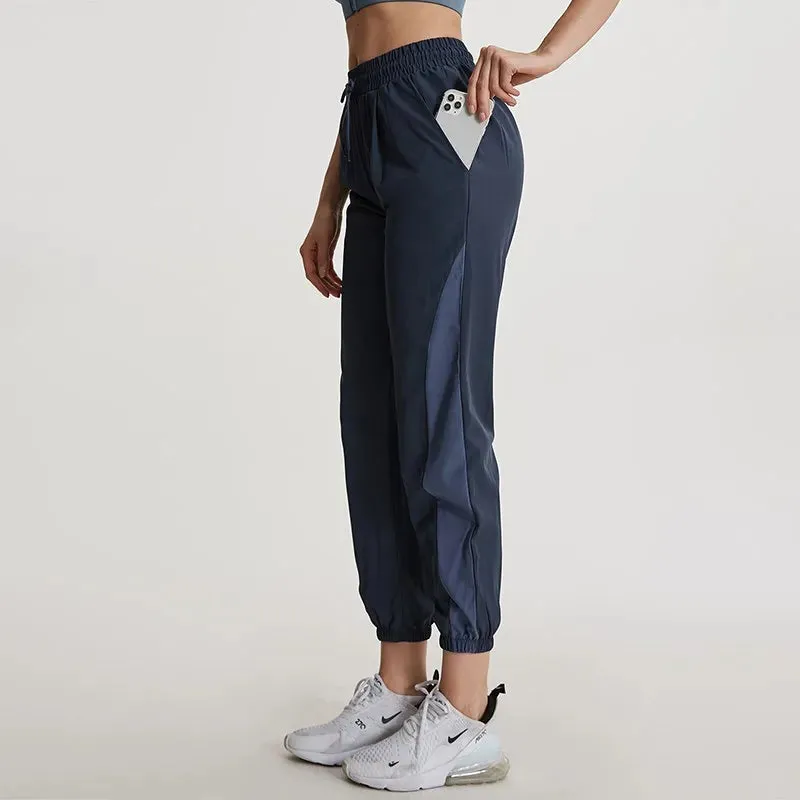 Drawstring Athletic Fitness Exercise Sweatpants
