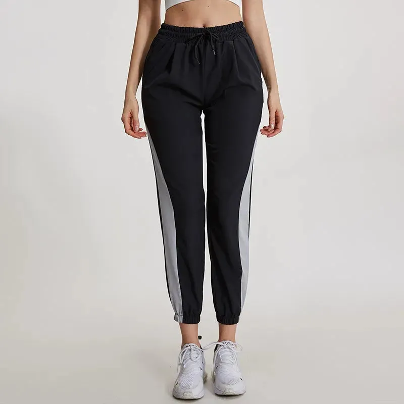 Drawstring Athletic Fitness Exercise Sweatpants
