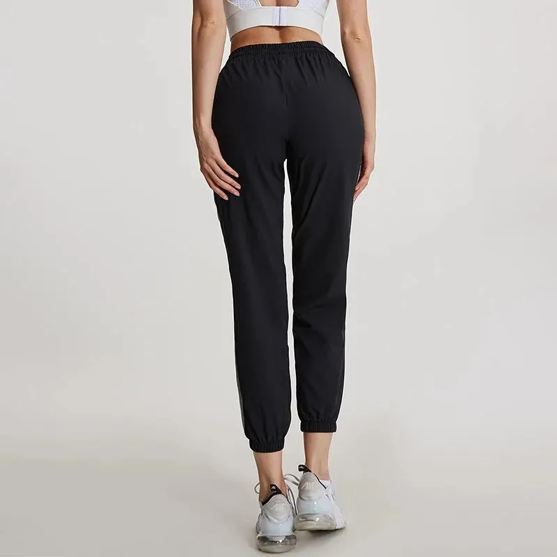 Drawstring Athletic Fitness Exercise Sweatpants