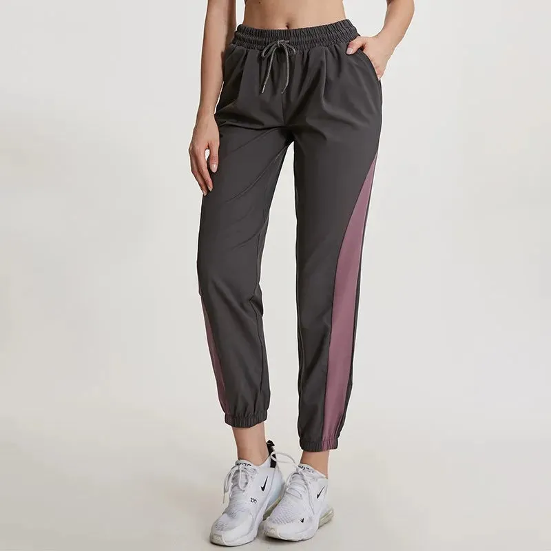 Drawstring Athletic Fitness Exercise Sweatpants