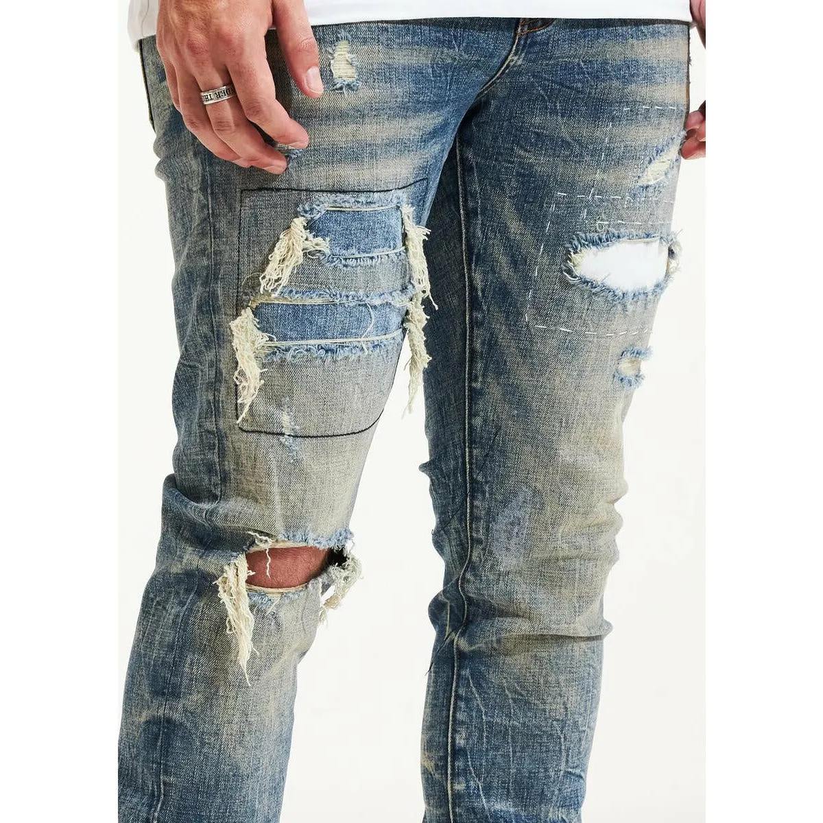 Embellish Blue Zane Denim Jeans (EMBSP122-129)