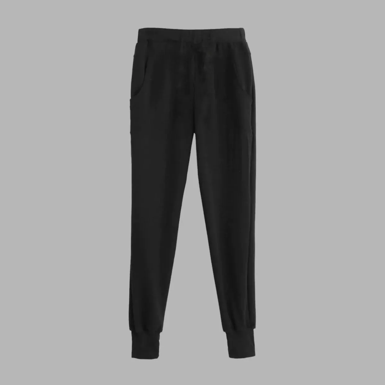 Essential Black Hoodie Tracksuit