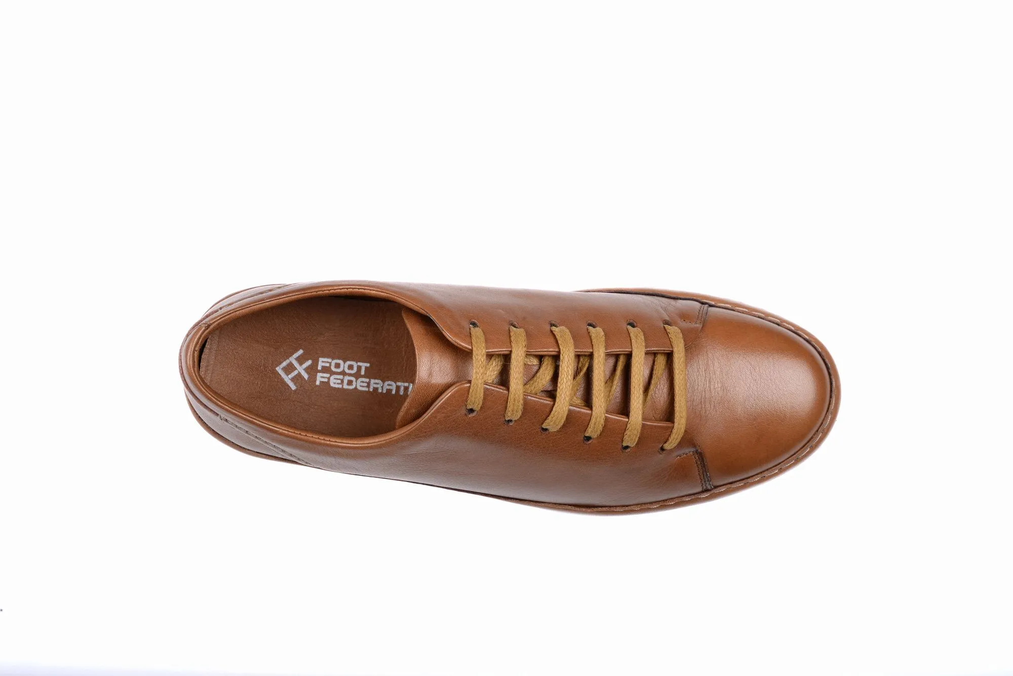 FOOT FEDERATION DERBY MENS SNEAKER TOBACCO
