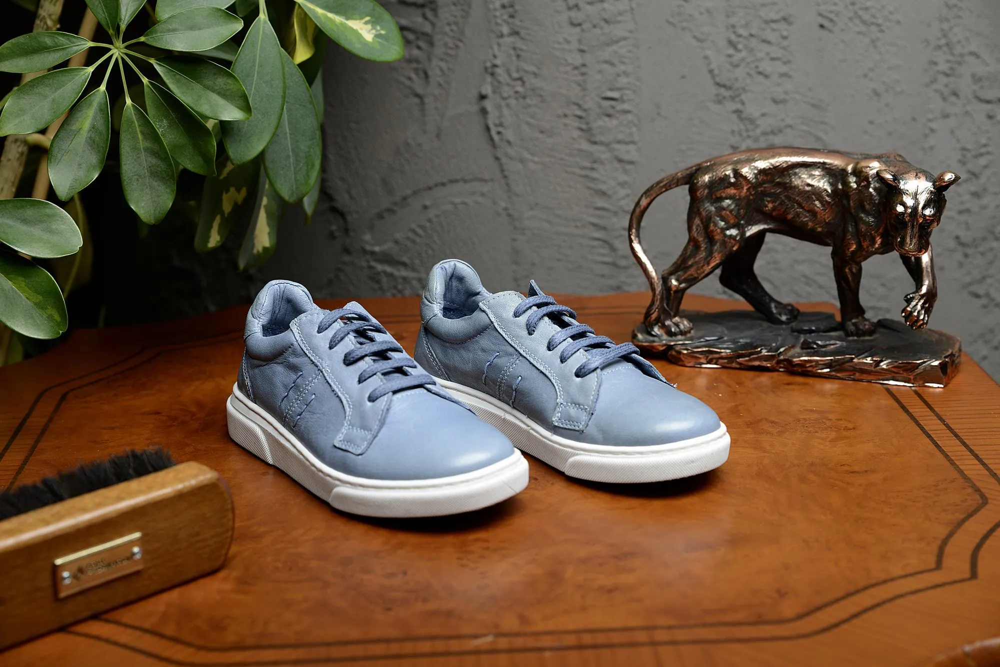 FOOT FEDERATION FAMILY DERBY KIDS' SNEAKER BLUE