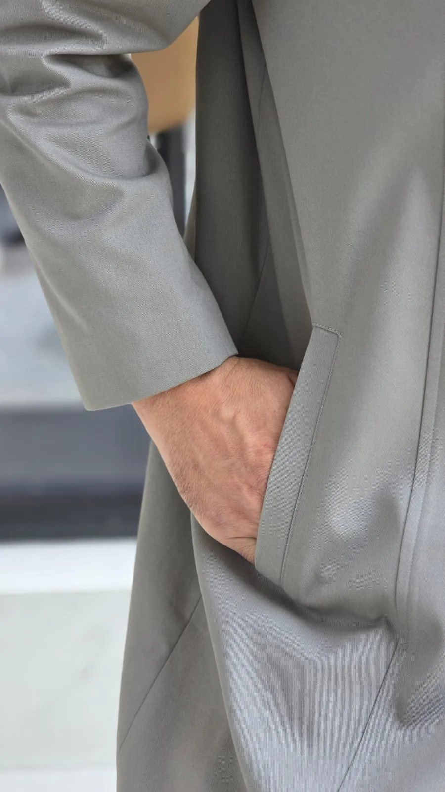 Gray Long Coat