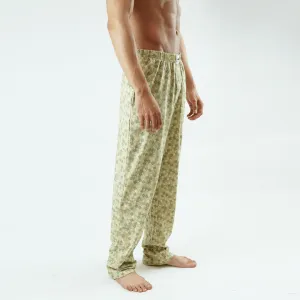 Jersey Pajama Pants - Camouflage Plate Pattern