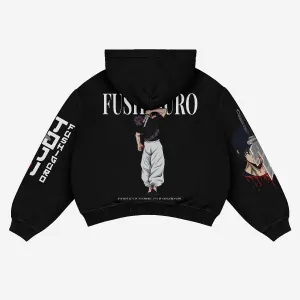 Jujutsu Kaisen Toji Fushiguro Oversized Hoodie – Black Anime Streetwear with High-Definition Graphic