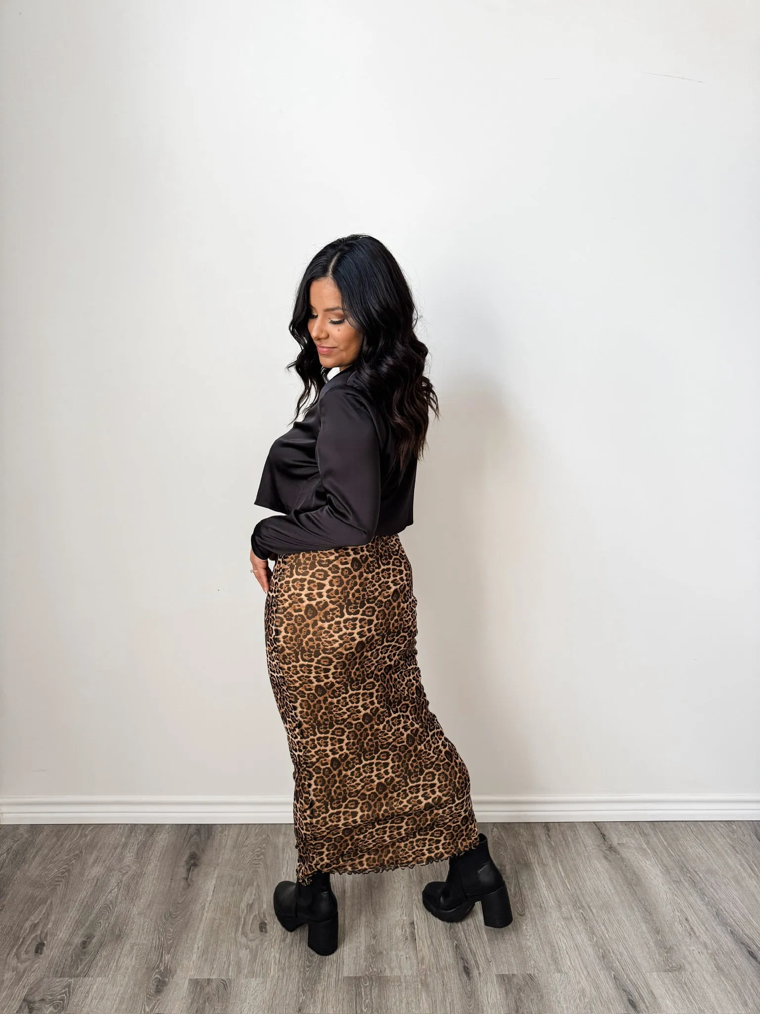 Leopard Skirt