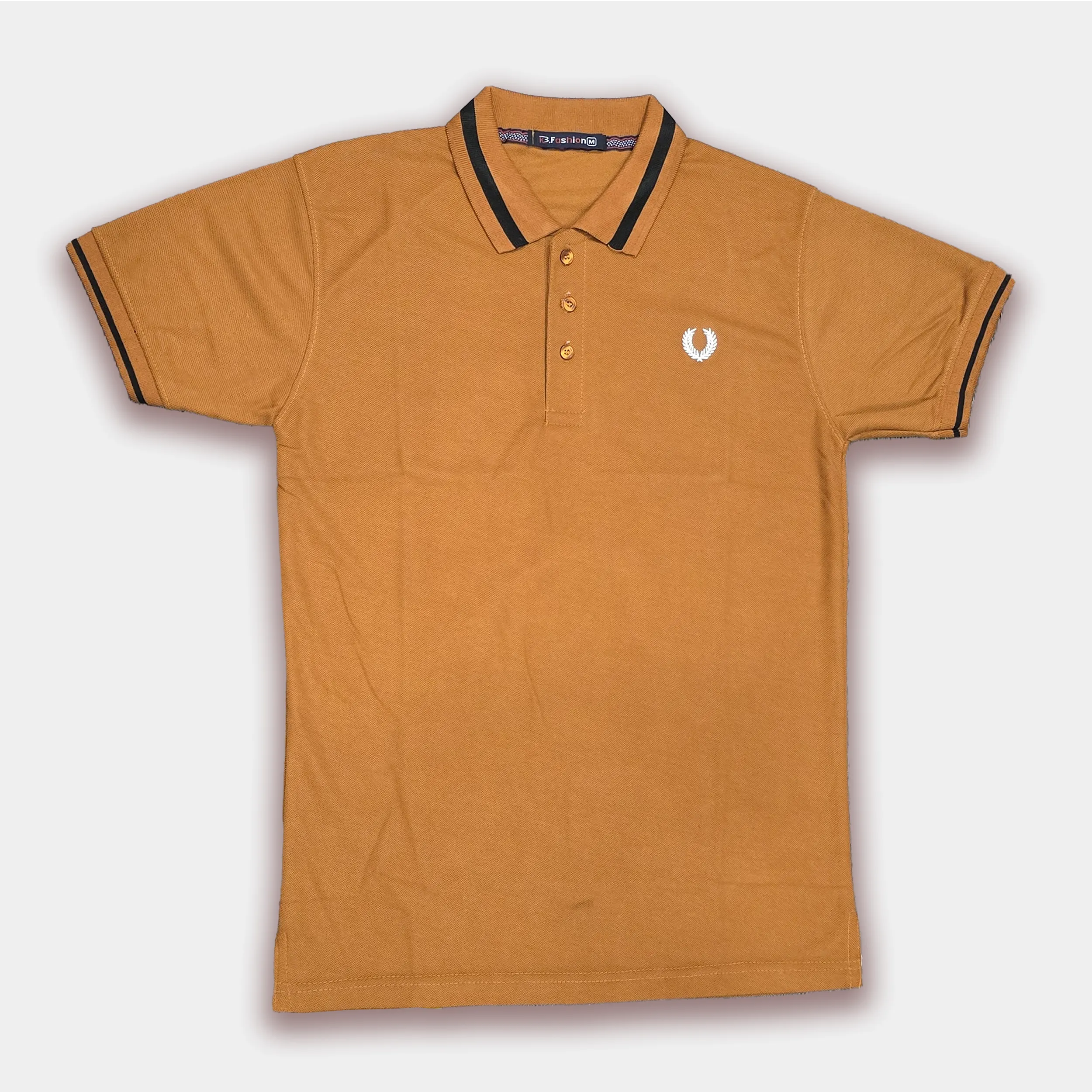 Light Brown Polo Shirt