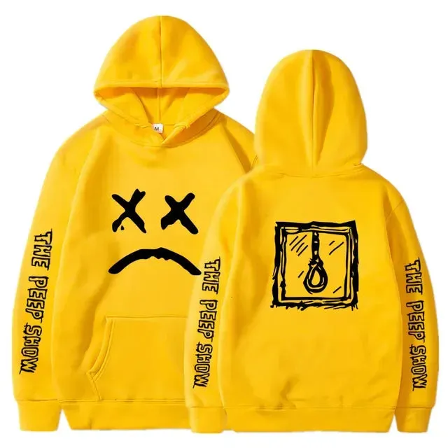 Lil Peep Hip Hop Hell Boy Hoodie | Men's & Women's Casual Fleece Pullover Sweatshirt for Autumn/Winter