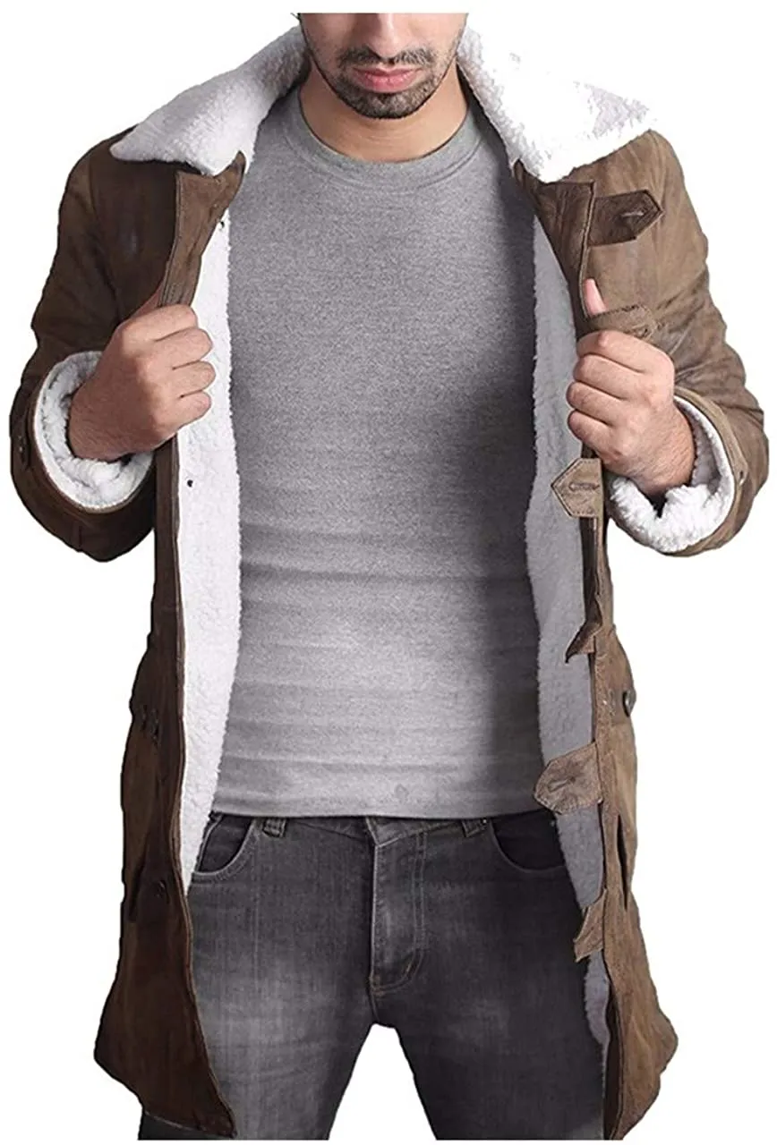 Long Brown Fur Coat