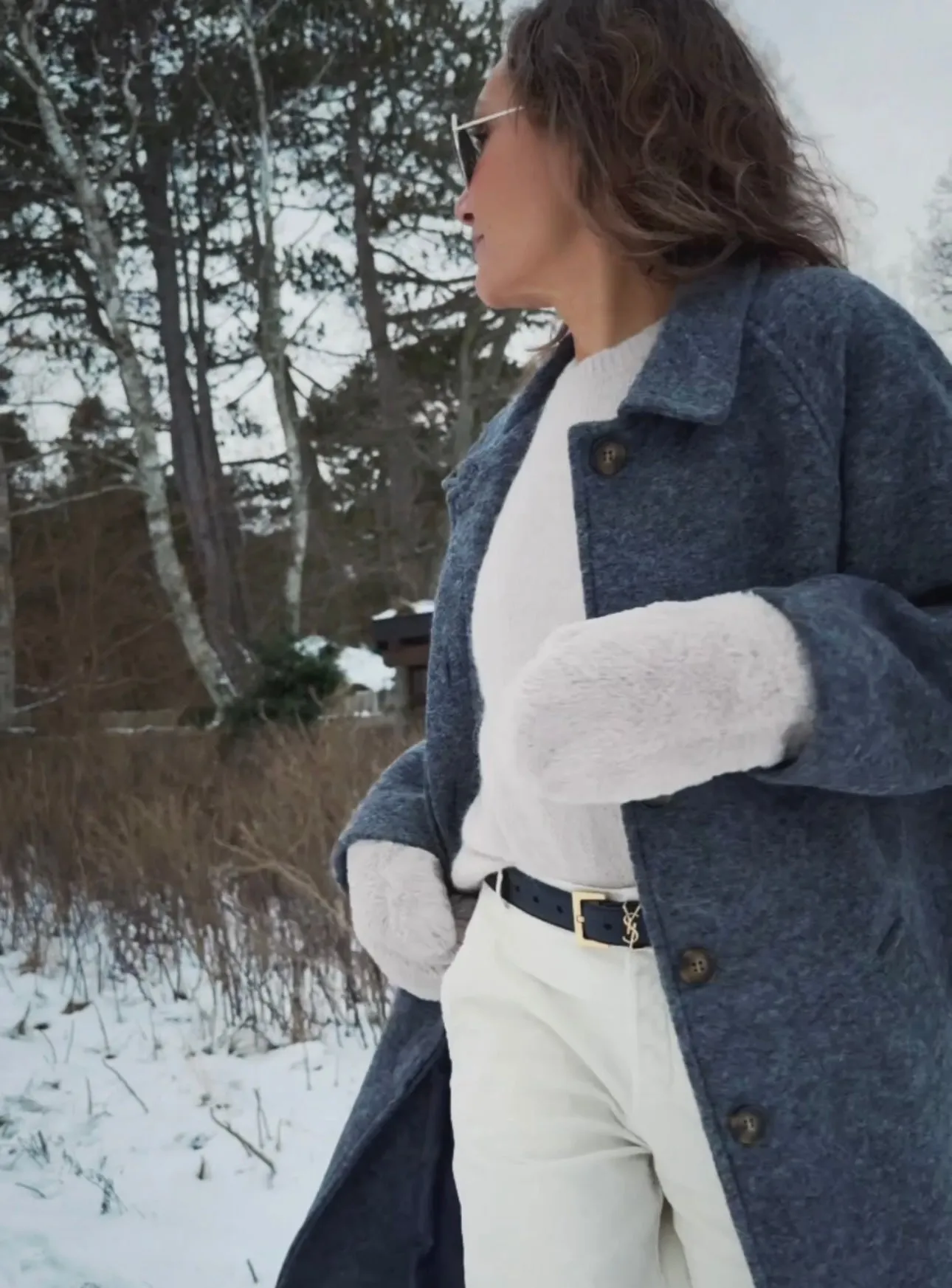 LONG COAT - GREY